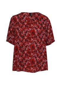 Véro Moda VERO MODA, Damen Blusenshirt, Grau / Dunkelrot