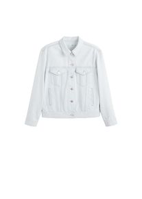 Mango, Damen Jacke 'Bleach', Hellblau