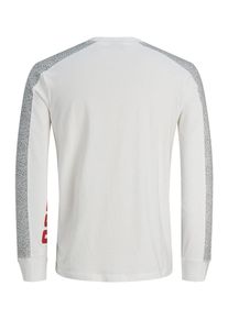 Jack & Jones JACK & JONES, Herren Sweatshirt, Rot / Schwarz / Wei&szlig;