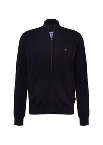 Fynch-Hatton, Herren Strickjacke 'Cardigan Zip', Kobaltblau