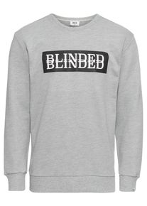 BECK2BECK, Herren Sweatshirt 'BTOBblinded2', Grau / Schwarz / Wei&szlig;