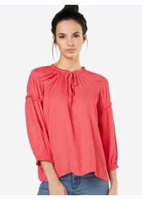 GAP, Damen Bluse '3/4 SHIRD ZEN SLD', Dunkelpink
