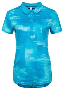 Under Armour, Damen Golfpolo 'HeatGear', Blau / Rauchblau