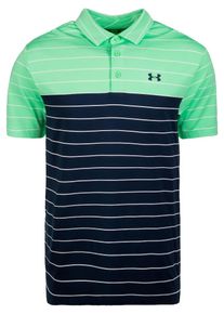 Under Armour, Herren Golfpolo 'Playoff', Hellgrün / Schwarz