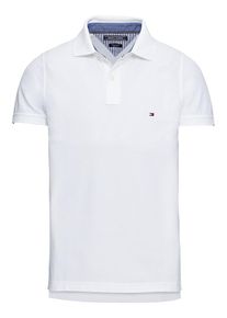 Tommy Hilfiger, Herren Poloshirt '50/2 Performance', Wei&szlig;