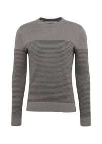 Tom Tailor, Herren Pullover, Graumeliert / Schwarz