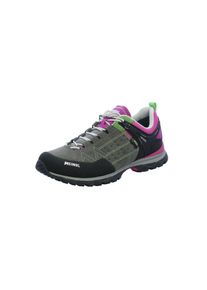 Meindl, Damen Schn&uuml;rschuhe, Grau / Anthrazit / Pink