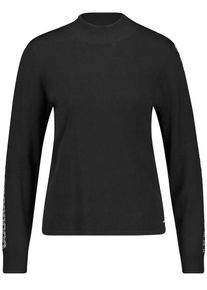 Taifun, Damen Pullover, Schwarz / Wei&szlig;