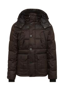 Tom Tailor, Herren Steppjacke, Schoko / Braunmeliert