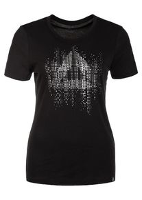 Reebok, Damen T-Shirt 'GS Motion', Schwarz / Silber