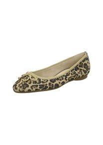 Paul Green, Damen Ballerina, Beige / Hellbeige / Schwarz