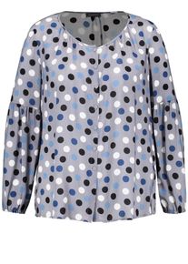SAMOON, Damen Bluse, Hellgrau / Mischfarben