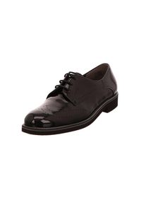 Paul Green, Damen Schn&uuml;rschuhe, Schwarz