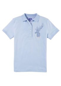 OS-Trachten, Damen Shirt, Hellblau