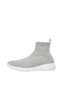 Bianco, Damen Sneaker, Grau / Weiß