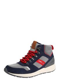 Polo Ralph Lauren, Herren Sneaker 'Train 100', Dunkelblau / Grau / Rot