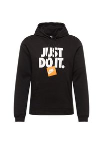 Nike Sportswear, Herren Pullover, Orange / Schwarz / Weiß