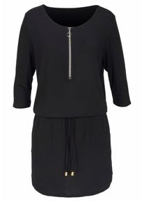 Lascana, Damen Strandkleid, Schwarz