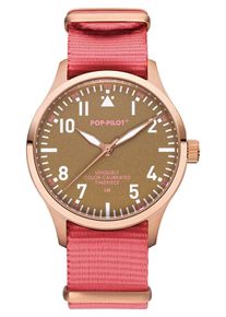 POP PILOT, Damen uhr 'LIS', Creme / Fuchsia
