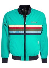 Khujo, Herren Jacke 'Baggis', Nachtblau / Jade / Mischfarben