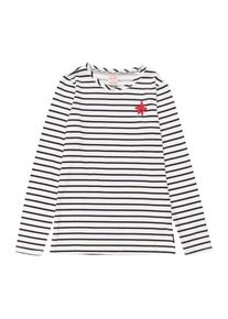 Vingino, M&auml;dchen Longsleeve 'Jagger', Schwarz / Wei&szlig;