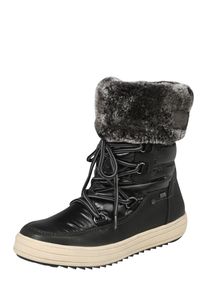 Tom Tailor, Damen Winterstiefel, Schwarz