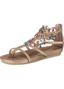 Alma en Pena, Damen Sandalen, Gold / Mischfarben