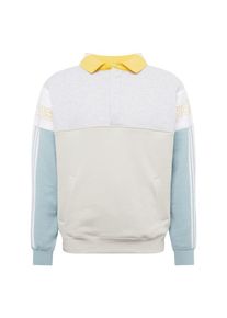 adidas originals, Herren Sweatshirt 'RUGBY', Hellbraun / Hellgrau / Weiß