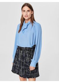 Selected Femme, Damen Hemd, Hellblau