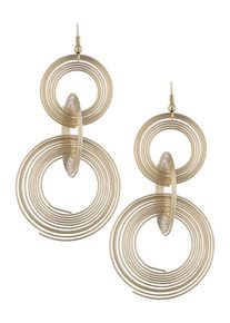 ABOUT YOU, Damen Ohrringe 'Rebecca', Gold