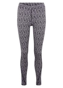 Endurance, Damen Lauftights 'Dunbar', Schwarz / Weiß