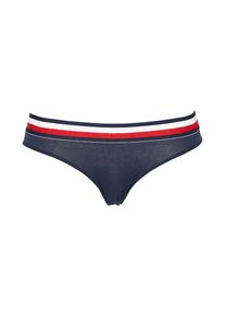 Tommy Hilfiger Underwear, Damen Slip 'BIKINI', Navy / Rot / Weiß