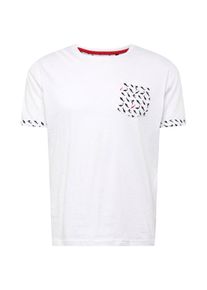 Brave Soul, Herren T-Shirt, Rot / Schwarz / Weiß