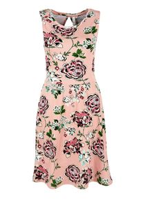 Q/S Designed By, Damen Kleid, Mischfarben / Altrosa