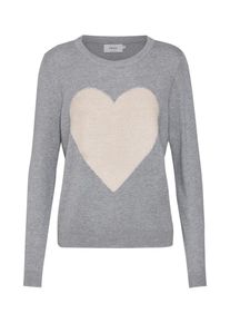 Only, Damen Pullover, Hellgrau