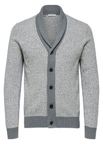 Selected Homme, Herren Cardigan, Grau