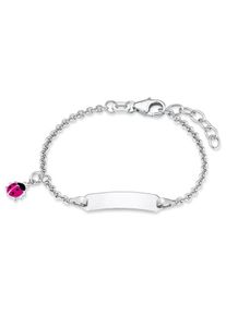 Prinzessin Lillifee, Damen Armband 'Marienkäfer, 2018083', Silber