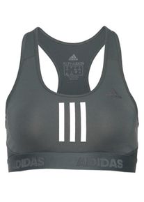 adidas Performance, Damen Sport-BH 'Drst Alphaskin', Grau / Weiß