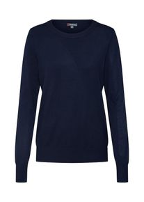 Street One, Damen Pullover 'Black Friday Fine Knit', Dunkelblau