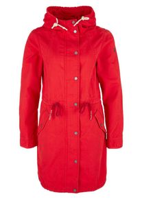 Q/S Designed By, Damen Parka, Feuerrot