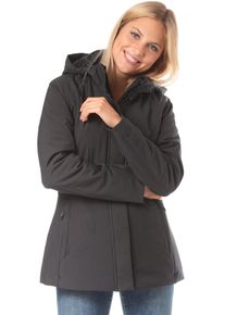 CMP, Damen Jacke 'Mid Zip Hood', Anthrazit
