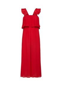 New Look, Damen Overall 'GO PLEAT CHIFFON JSUIT', Rot