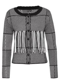 Bruno Banani, Damen Strickjacke, Schwarz
