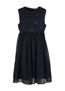 name it, Mädchen Kleid 'NKFIANNA SL', Dunkelblau