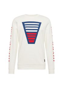 Only & Sons Only & Sons, Herren Sweatshirt 'onsBURHAN SWEAT CREW NECK EXP', Blau / Rot / Offwhite