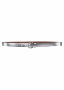 J. JAYZ, Damen Lederg&uuml;rtel, Silber