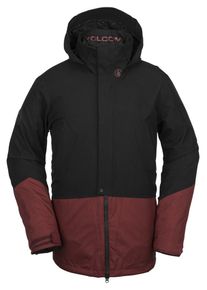 Volcom, Herren Jacke 'Pat Moore', Burgunder / Schwarz