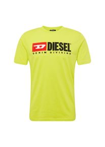 Diesel, Herren T-Shirt 'T Just Division', Gelb