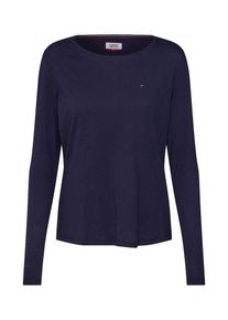 Tommy Jeans, Damen Shirt 'TJW SOFT JERSEY LONGSLEEVE', Navy