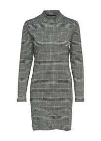 Only, Damen Kleid, Grau / Schwarz